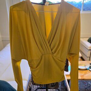 Marciano Long Sleeve Dress Top